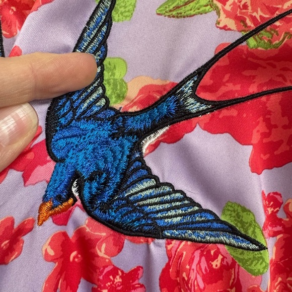 SILENCE+NOISE & URBAN OUTFITTERS Collab ‘Arielle’ Satin Bomber Jacket - Picture 7 of 17